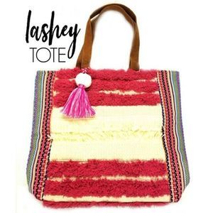 The Lashey Large Tote Pink